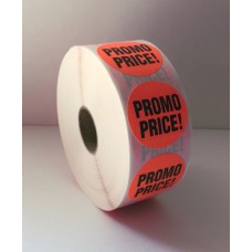 Promo Price - 1.375" Red Label Roll